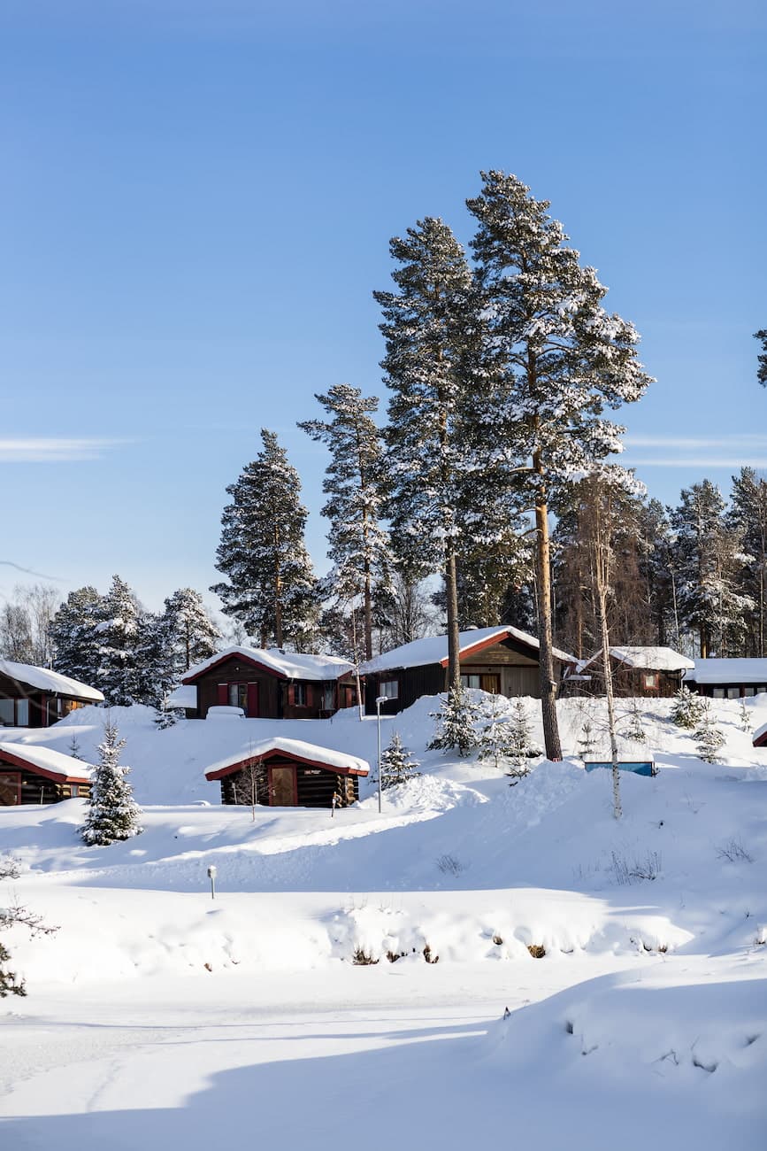 Enåbadet - Rättvik vinter
