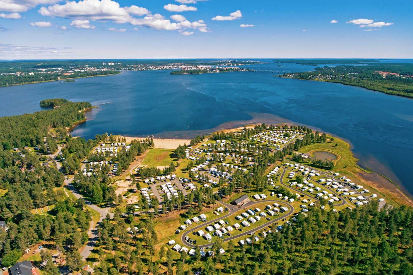 First Camp Arcus_Lulea. Camping i Nord Sverige