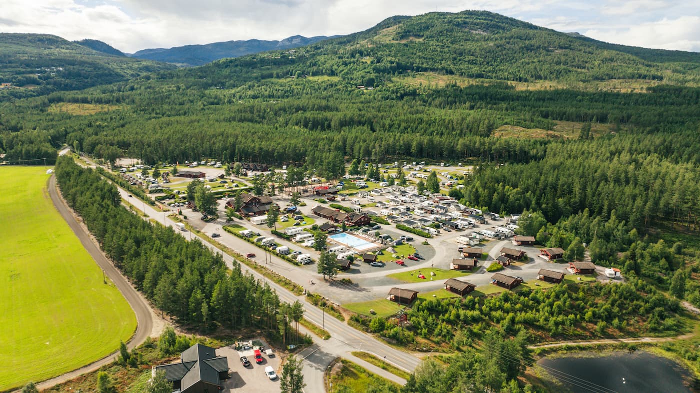 Sommarveckor på campingen First Camp Bö - Telemark